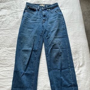 Madwell “perfect vintage wide leg jeans” Never worn, brand new.
